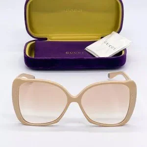 Gucci | Accessories | Sale New Gucci Womens 62mm Beige  display picture 2